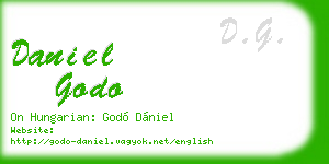 daniel godo business card