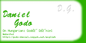 daniel godo business card